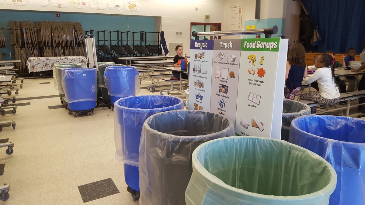 food scrap school cafeteria