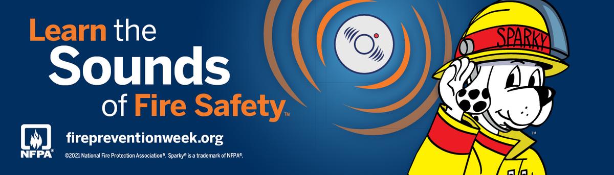 Fire Prevention Week Banner