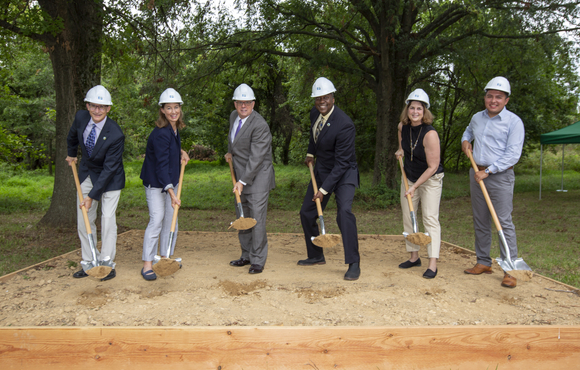 Howard County Executive Ball Hosts Governor Hogan for Groundbreaking of Critical Ellicott City Safe and Sound Flood Mitigation Pond 