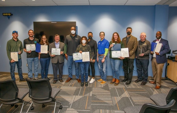 Group of Award winners