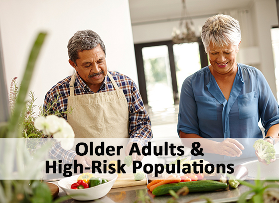 Older Adults & High-Risk Populations COVID icon