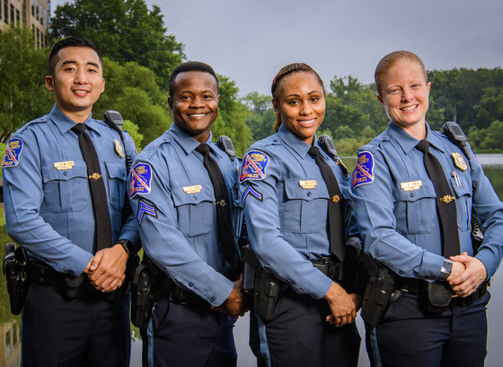 four howard county police officers