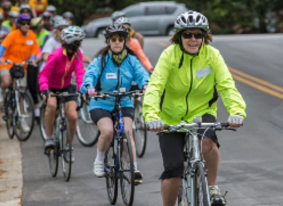 Female bicyclists