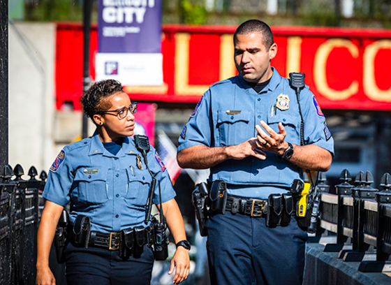 HCPD officers in Ellicott City.