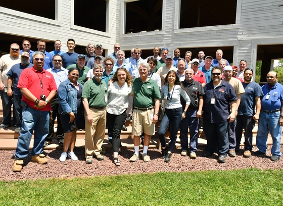 2021 Group Staff Photo from Mark Stromdahl's retirement party