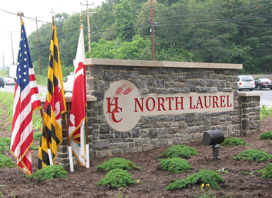 North Laurel Sign