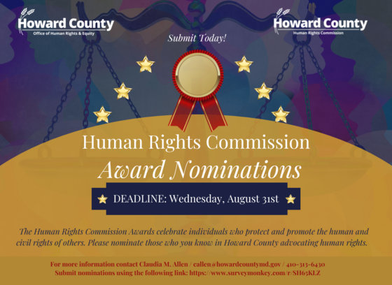 HRC Awards Nomination Flyer 