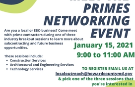 Primes Networking Event Flyer