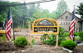 ellicott city sign
