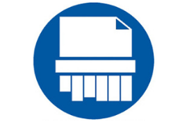 document shredding logo