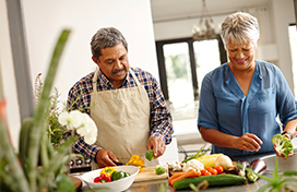 older adults cooking