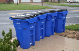 four howard county recycling bins