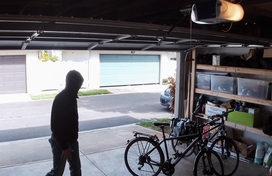 Suspect in Garage