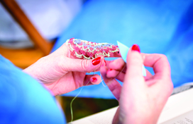 Lace making